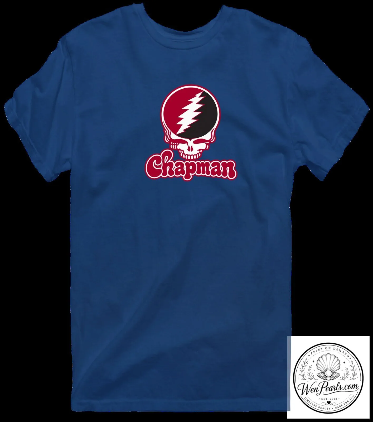 Chapman University Steal Your Face Grateful Dead Inspired T-Shirt