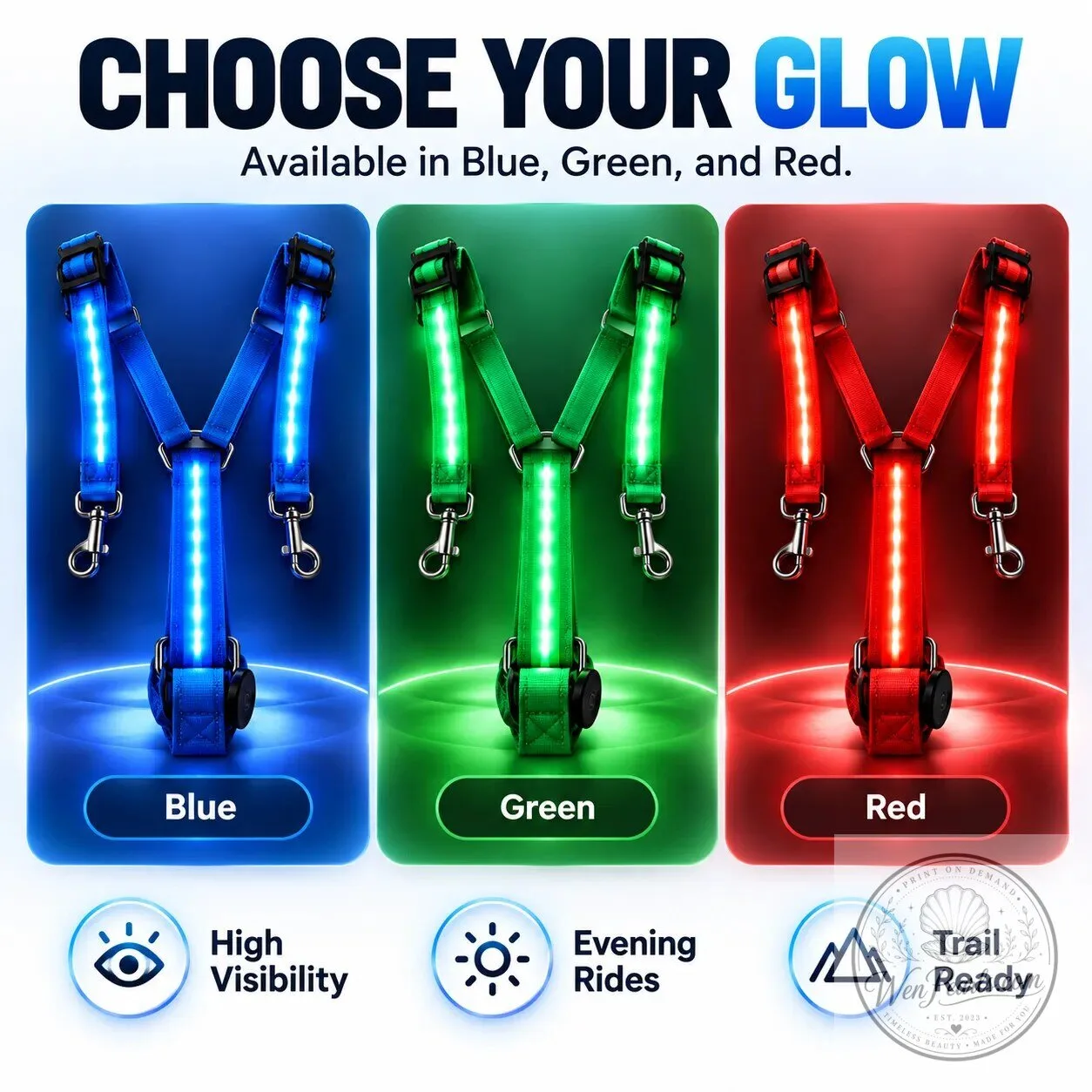 High-Visibility LED Horse Glow Kit for Night Riding with Adjustable Light Modes 15 High-Visibility LED Horse Glow Kit for Night Riding with Adjustable Light Modes