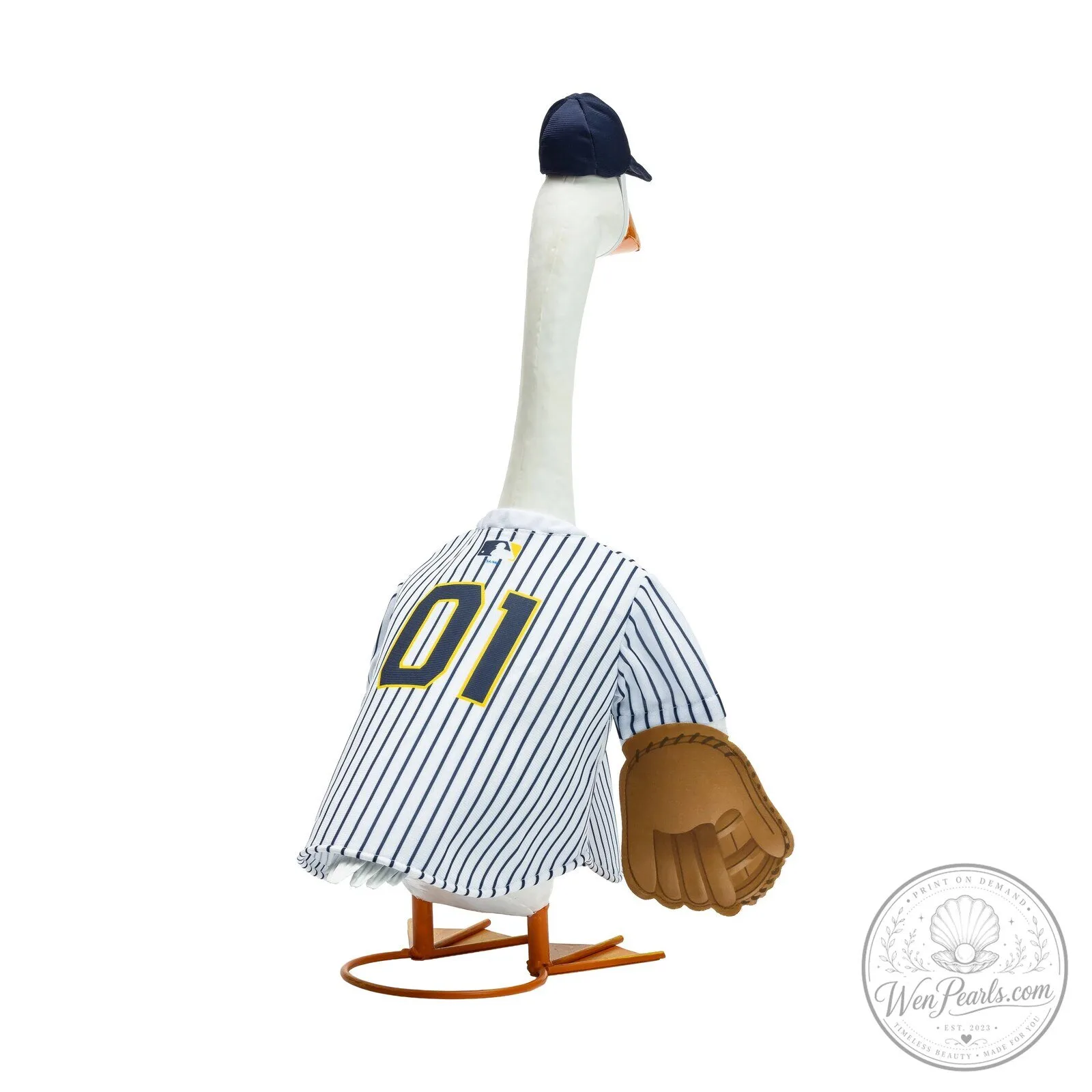 Milwaukee Brewers Baseball Goose Outfit 7 Milwaukee Brewers Baseball Goose Outfit