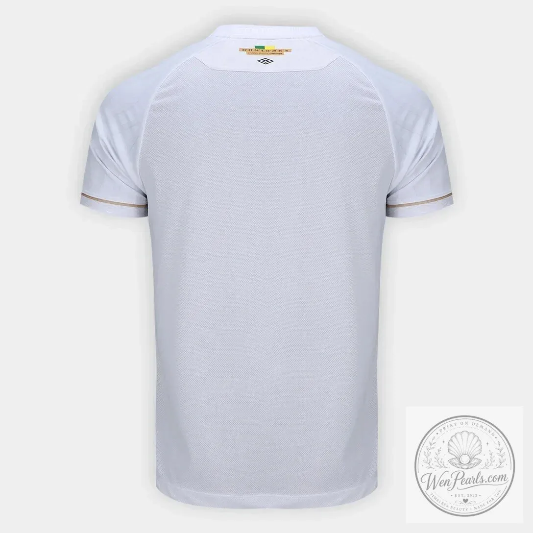 Santos FC Away Player Edition White Soccer Football Jersey 12 Santos FC Away Player Edition White Soccer Football Jersey