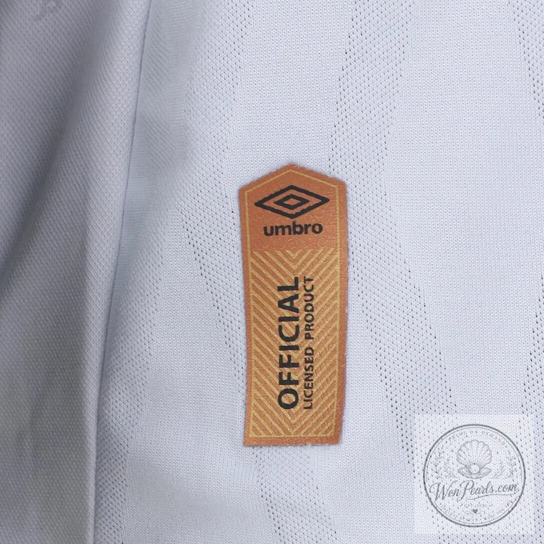 Santos FC Away Player Edition White Soccer Football Jersey 16 Santos FC Away Player Edition White Soccer Football Jersey