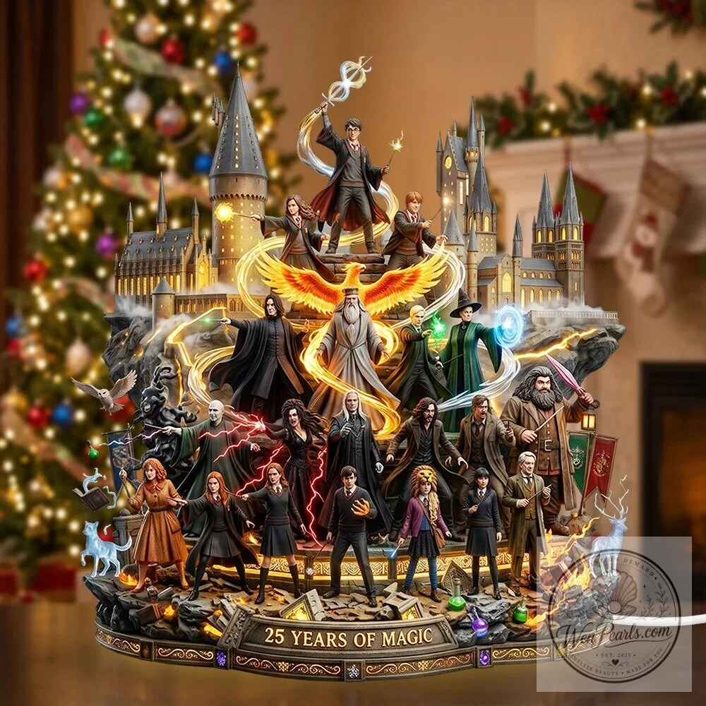 Harry Potter 25th Anniversary Hogwarts Castle and Characters Light Box 1 Harry Potter 25th Anniversary Hogwarts Castle and Characters Light Box