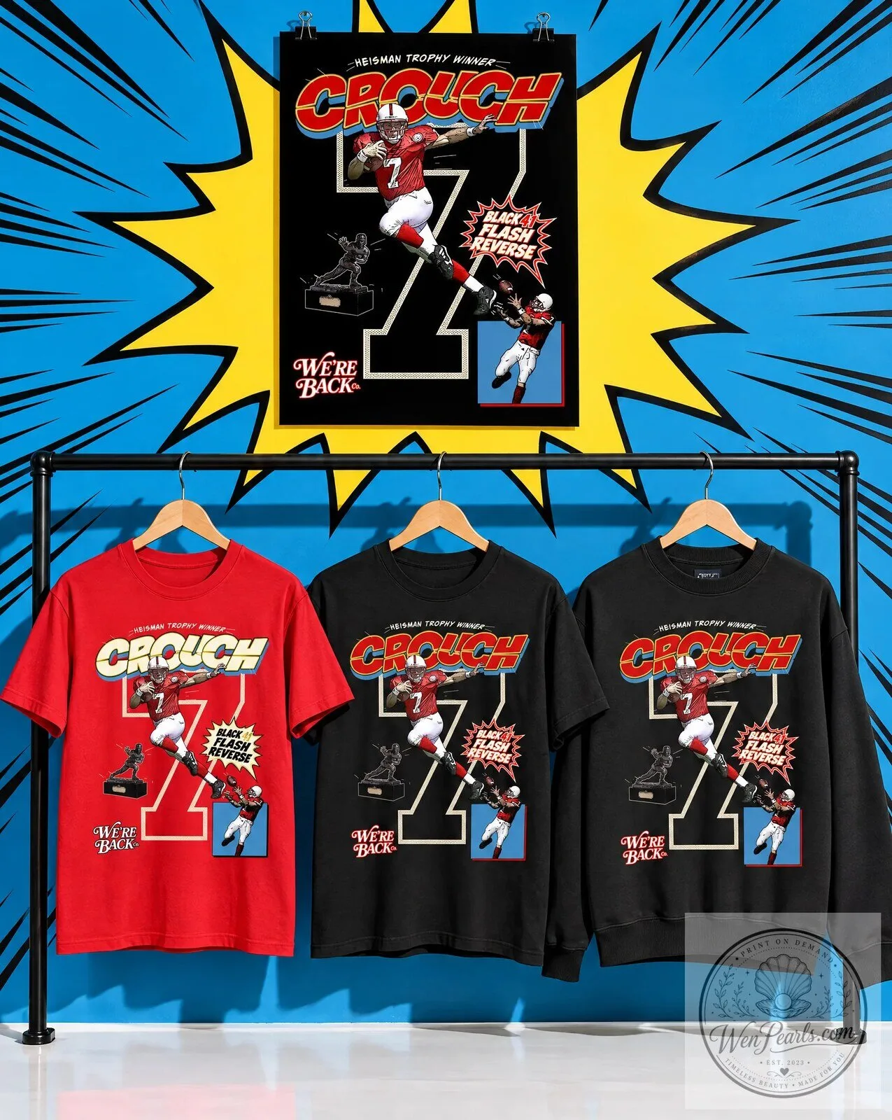 Eric Crouch Nebraska Cornhuskers Heisman Trophy Winner Football Poster 5 Eric Crouch Nebraska Cornhuskers Heisman Trophy Winner Football Poster
