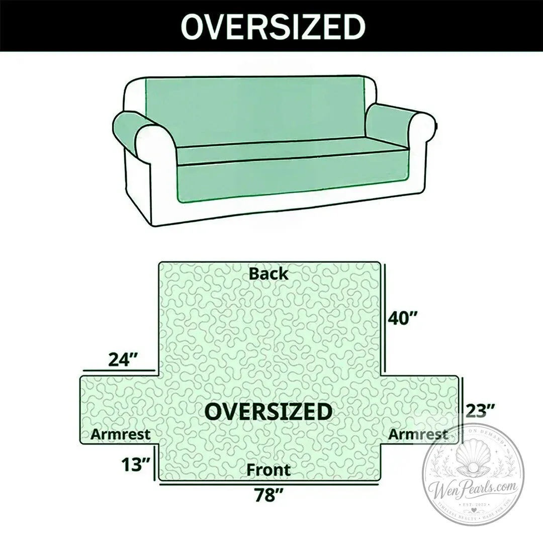 Colorful Primitive Cat Quilted Sofa Cover for Recliner Chair Protection 18 Colorful Primitive Cat Quilted Sofa Cover for Recliner Chair Protection
