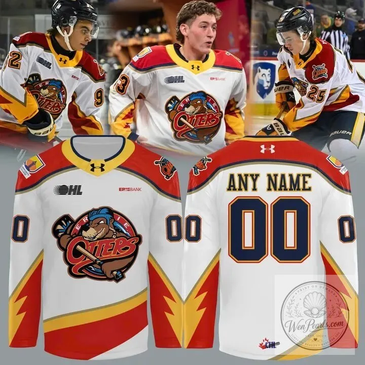 Erie Otters 2026 Warm-up Limited Edition Custom Hockey Jersey
