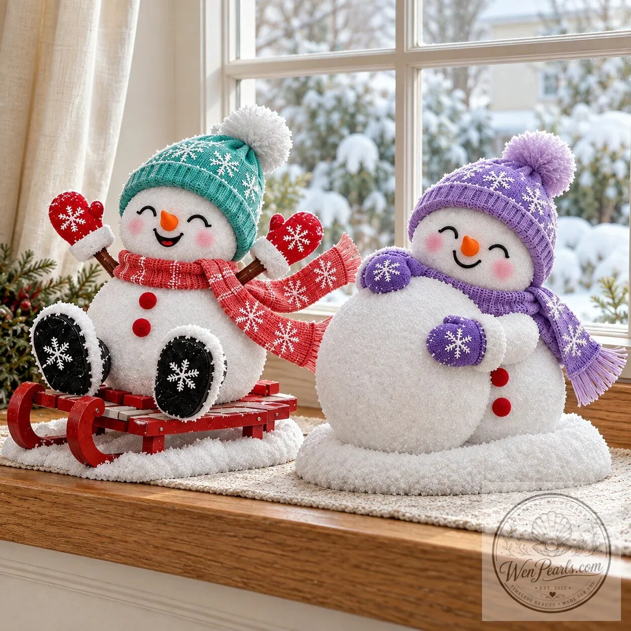 Christmas Light-Up Snowman Outdoor Garden Decoration Set 24 Christmas Light-Up Snowman Outdoor Garden Decoration Set