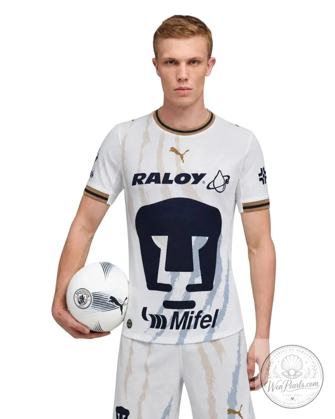 Club Universidad Nacional Pumas UNAM 2026-2027 Away Player Soccer Jersey
